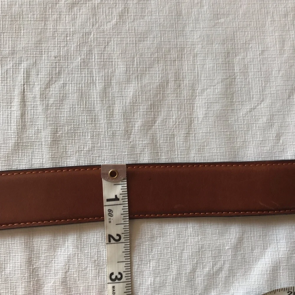 3D Belt Company Brown Leather Belt